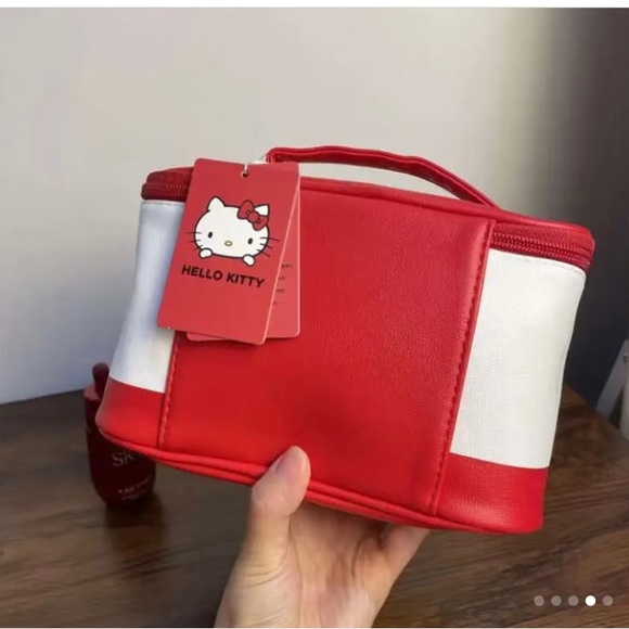 New Hello Kitty Cosmetic Case 45th Anniversary - Picture 7 of 12